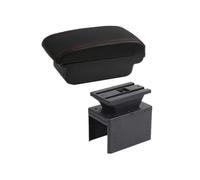 Per Hyundai Per I20 2021 2022 2023 2024 Bracciolo Box Auto Parti Interni Accessori Di Stoccaggio Bracciolo Console Centrale(B1 Black line 3USB)