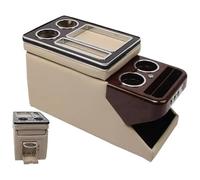 PER HYUNDAI Per PALISADE 20-23 Business Car Mobile Armrest Central Store Bracciolo Scatola Portaoggetti Scatola bracciolo auto(C Beige)