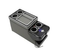 PER HYUNDAI PER PALISADE 2020-2023 Set Di Box Portaoggetti Anteriori Per Auto Bracciolo Centrale Universale Per Auto Bracciolo Centrale(D gray Wireless)