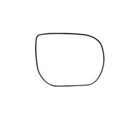 Per Hyundai Per Santa Fe IX45 2013-2017 Sostituisci La Lente In Vetro Degli Specchietti Retrovisori Laterali Della Portiera Esterna Con Riscaldamento Nonuiny(1PCS right side)