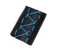 Per Hyundai per SantaFe 2006 2007 2008 2009 2010-2012 Volante per auto cucito a mano nero Accessori per auto(Azzurro)