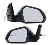 Per Hyundai Per Sonata Per La 9a Generazione 2015-2019 5 Spilli Specchietto Retrovisore Nero Con Specchio Laterale Riscaldato Specchietto Retrovisore Esterno(1 pair)