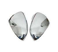 Per Hyundai Per Tucson 2016 2017 2018 2019 2020 ABS Chrome Car Side Door Retrovisore Girando Specchio Adesivo Copertura Trim Accessori 2pcs Side Mirror Cap(Chrome Carbon Fiber)