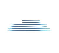 Per Hyundai Per Tucson NX4 2021 2022 Modanature Per Davanzali Inferiori In Acciaio Inox Strisce Decorative Adesivi