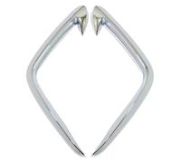 Per Hyundai Per Tucson NX4 2021-2023 Fendinebbia Griglia Fanale Anteriore Striscia Decorazione Copertura Finitura Cromata Fibra Carbonio Griglia Paraurti Anteriore(3)