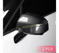 Per Hyundai Santa Fe 2024 2025 Auto In Fibra di Carbonio Lato Esterno Tappo Dello Specchio Retrovisore Copertura Della Protezione Trim