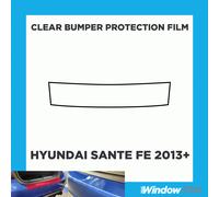 Per Hyundai Sante Fe 13+ Paraurti Posteriore Trasparente Zero Protezione Vernice