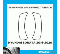 Per Hyundai Sonata 16- Trasparente Passaruota Posteriore Protezione Film Ppf