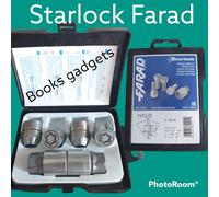 Per Hyundai Nexo dal 2020 Kit Dadi Antifurto Starlock Farad per Cerchi Acciaio