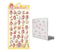 per i bambini Piccoli 3D carini decorazione pagine di quaderno decorativi creativi divertenti festa del computer portatile Halloween Natale ragazze telefono p