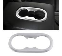 Per ID.4 Per ID4 2021 2022 2023 Auto Interni Colore Refit Argento Opaco Acciaio Inox Adesivi Auto Accessori Di Rifinitura Copertura Bocchetta Condizionata Dell'auto(2)