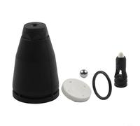 Per idropulitrici Karcher K2-K7 Turbo Kit ugello rotante, testa di ricambio in plastica e ottone per una pulizia esterna efficiente, facile da installare, nero