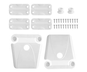 Per Igloo 165 Qt Kit Cerniera Raffreddatore con Chiusure e Viti in Acciaio