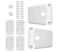 Per Igloo 165 Quart Kit Ferramenta Raffreddatore 4 Cerniere 2 Chiusure Plastica