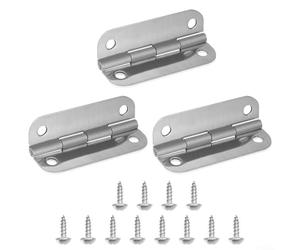 Per Igloo Cooler Cerniera Sostituzione 304 Acciaio Inox Ice Chest Parti Rettangolare Cooler Coperchio Kit di Riparazione Heavy Duty Cooler Cerniere E Viti Outdoor Campeggio Ice Box