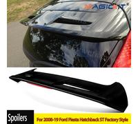 Per il 2008-19 Ford Fiesta Hatchback ST Factory Style Gloss Black Spoiler sul tetto posteriore