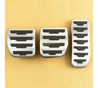 Per il 2015-2025 Land Range Rover Evoque Discovery Sport In Acciaio Inox Manuale Frizione Freno Pedale del Gas Pad Copertura Set di Accessori