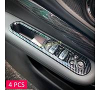 Per il 2016 2017 2018 2019 2020 2021 2022 2023 2024 Mini Clubman F54 Interni In Fibra di Carbonio Porta Finestra Interruttore Pannello di Copertura Trim