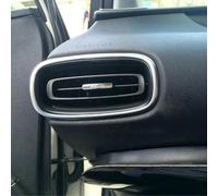 Per il 2016-2022 Toyota Prius Prime PHV Matte Chrome Car Interior cruscotto Side Air Vent circonda le finiture del telaio