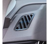 Per il 2017-2024 Audi Q5 Sportback SQ5 Accessori LHD Auto In Fibra di Carbonio Cruscotto Lato Air Vent Decorazione Adesivo Coperture Trim