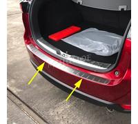 Per il 2017-2025 Mazda CX-5 Accessori esterni Auto in acciaio inossidabile Paraurti posteriore Protezione adesivo Striscia Trim