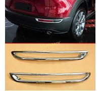 Per il 2020-2025 Mazda CX30 CX-30 Chrome Car Esterno Paraurti Posteriore Fendinebbia Decorazione Copertura Lampade Trim 2 Pz 2021 2022 2023 2024