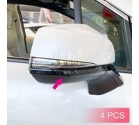 Per il 2021-2024 Toyota Sienna LHD specchietto retrovisore laterale esterno in fibra di carbonio trim modanatura accessori per auto