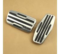 Per il 2021-2025 Chevy Chevrolet Tahoe Silverado 1500 2500 3500 Set di coperture per pedale del freno a pedale in acciaio antiscivolo