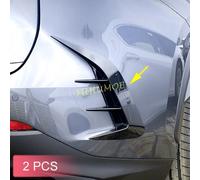 Per il 2022-2024 Lexus Accessori NX250 NX350 NX450h + Auto Esterno Paraurti Posteriore Air Vent Copertura Trim Nero Lucido