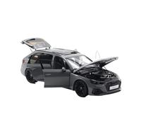 Per Il 2022 Audi RS4 B9 1/18 Modello Di Auto In Lega Pressofusa In Resina Souvenir Da Collezione Regalo