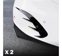 Per il 2024 2025 Mercedes Benz E300 E350 E450 E53 Paraurti posteriore Air Vent Lama Lunetta di copertura Trim Accessori Nero lucido