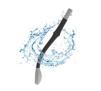 per il bagno - ABS + silicone 15,6 pollici | Strumento ergonomico | Supporto per la pulizia a lungo raggio, supporto per carta igienica Comfort Grip per igiene personale indipendente, S