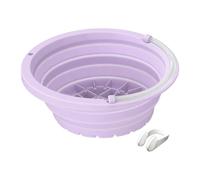 per il bagno di ghiaccio per il viso - Vasca pieghevole per viso fredda, ad immersione con design ergonomico per trattamenti termali rinfrescanti per la pelle per donne Ragazze Signore Madr