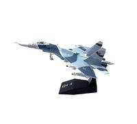 Per Il Caccia Dell'aeronautica Russa Sukhoi Su-27 Pressofuso Metallo Scala 1:100 Lega Aeromobili Modello Aereo A Piano Singolo(SU-27)