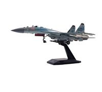 Per Il Caccia Dell'aeronautica Russa Sukhoi Su-27 Pressofuso Metallo Scala 1:100 Lega Aeromobili Modello Aereo A Piano Singolo(SU-35)