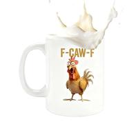 per il Caffè | 350ml Riutilizzabile Divertente Per Tutte le Stagioni - Da Caffè In Ceramica Con Tema Del Gallo,per Casa Campeggio Dormitorio Hotel Appartamento Cioccolato Latte Acqua Birra