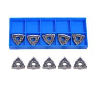 Per il carburo compatibile di alluminio dell'inserzione WNMG080408-HA H01 di tornitura con il bloccaggio efficiente e la forte resistenza