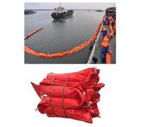 per il contenimento di idrocarburi, Barriera petrolifera galleggiante in PVC da 10 metri, dimensioni multiple for stagni, fiumi, siti industriali(40cm-32.8ft)