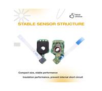 Per il Controller per PS5 L+R Potenziometro Rotativo 050 060 Edizione Elite Pulsante Adattivo Scheda Piccola Sensore Cavo A Nastro