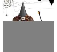 per il Costume da di Halloween | Kit di per il Costume da con la Scopa e la Gonna per Cosplay | Completi Per Cosplay Di Halloween Per Feste Fotografie A Tema Maschere Spettacoli