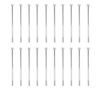 Per il generatore di motori, per flangia esagonale bullone lungo, 20pcs M6X155 Parti di sostituzione della vite per statore del rotore