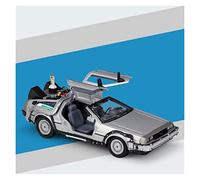 Per Il Giocatore Pronto Per Il Film Torna Al Futuro Modello Di Auto In Lega Di Simulazione Regalo Modello Di Auto 1 24