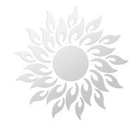 Per il girasole, per lo specchio acrilico a muro rimovibile 3D, effetto specchio, per lo sfondo della TV camera da letto