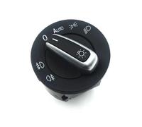 Per Il Golf MK5/6 Per Passat B6 B7 CC Per Touran Per Caddy Per Tiguan Chrome Faro Interruttore 5ND941431B Aggiungi Funzione Automatica Telecomando con Pulsante Al Volante(Switch)