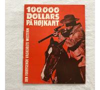 Per il gusto di uccidere Craig Hill, George Martin 1966 Danish Movie Program