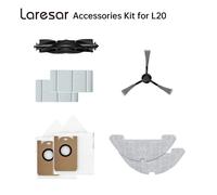 Per il kit di accessori per aspirapolvere robot Laresar L20 Sostituzione ufficiale / TANK 2 in 1/confezione da 6 sacchetti per la polvere
