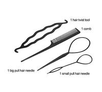 Per il kit di accessori per fai - -te, per i capelli, 4 pezzi di twist styling clip bastoncogatto macchino a treccia, per acconciatura