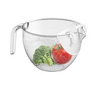 per il lavaggio del riso, filtro con aperture di scarico laterali, colino per scolare il riso, per frutta, fagioli, cereali, pasta e pulizia degli alimenti