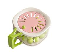 per il lavaggio della frutta con colino, 2 in 1, manico pieghevole | Utilizzabile come colino per piatti e colino per utensili da cucina, miscelare, cucinare, fragole, pomodori, insalata