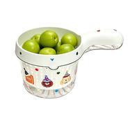 per il lavaggio della frutta - Scarico rapido con manico, contenitore per risciacquare la frutta, struttura scanalata che migliora la presa, supporto per fragole, ciliegia,